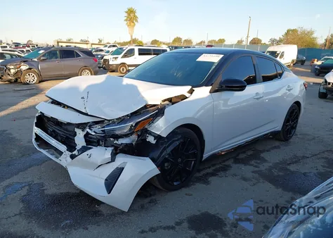 2025 Nissan Sentra Sr из США, поврежденный, VIN 3N1AB8DV5SY315147